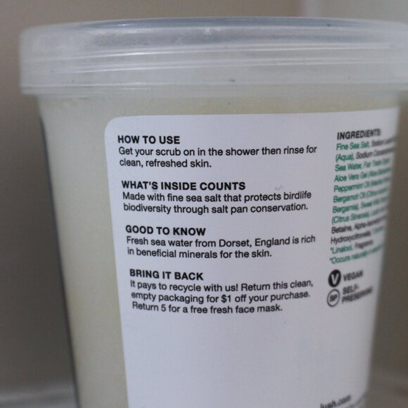 Freeze Body Scrub - Lush Kitchen Exclusive January 2025 - Picture 2 of 5
